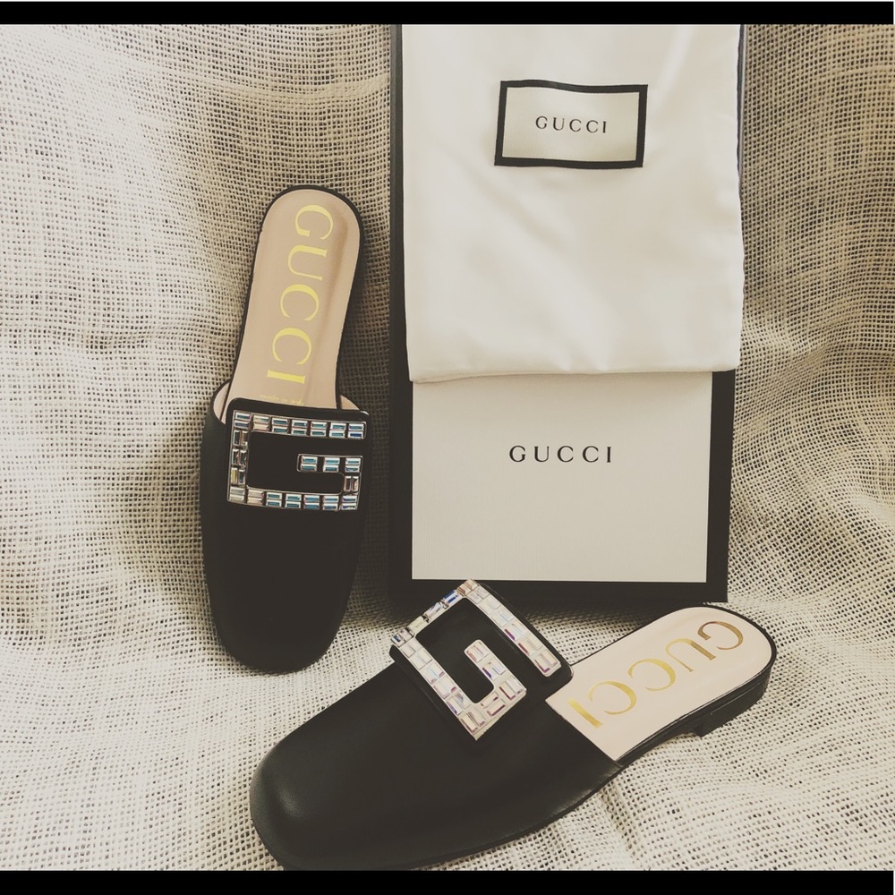 Gucci flat mules